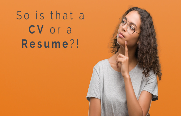 CV vs. Resume - What is the Difference?